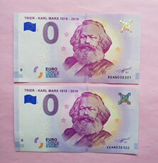 Юбилейная старинная банкнота 2018 Германия 0