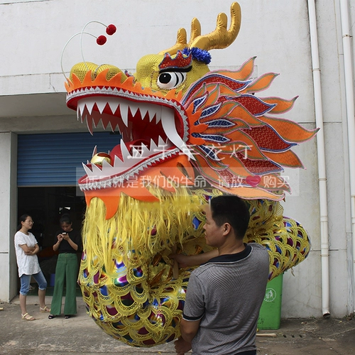 Кривая шея Dragon Light Dance Dragon Light Dance Dragon Lion Dance Light Dragon Lights Light Dragon Light 5000 лет Dragon Light