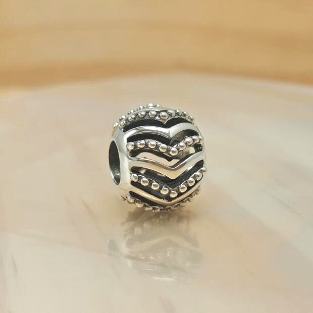2123love dice bead 925 Silver zircon  wish Silver Bead Twining love roll Of heart love infinite Symbol