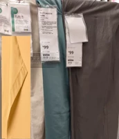Ikea, простыня, пододеяльник, прохладная шелковистая желтая ткань