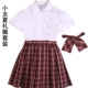 Đồng phục học sinh tiểu học Thâm Quyến nam nữ mùa xuân và mùa hè váy ngắn tay áo lớp biểu diễn phù hợp với chương trình khuyến mãi đẹp - Đồng phục trường học / tùy chỉnh thực hiện