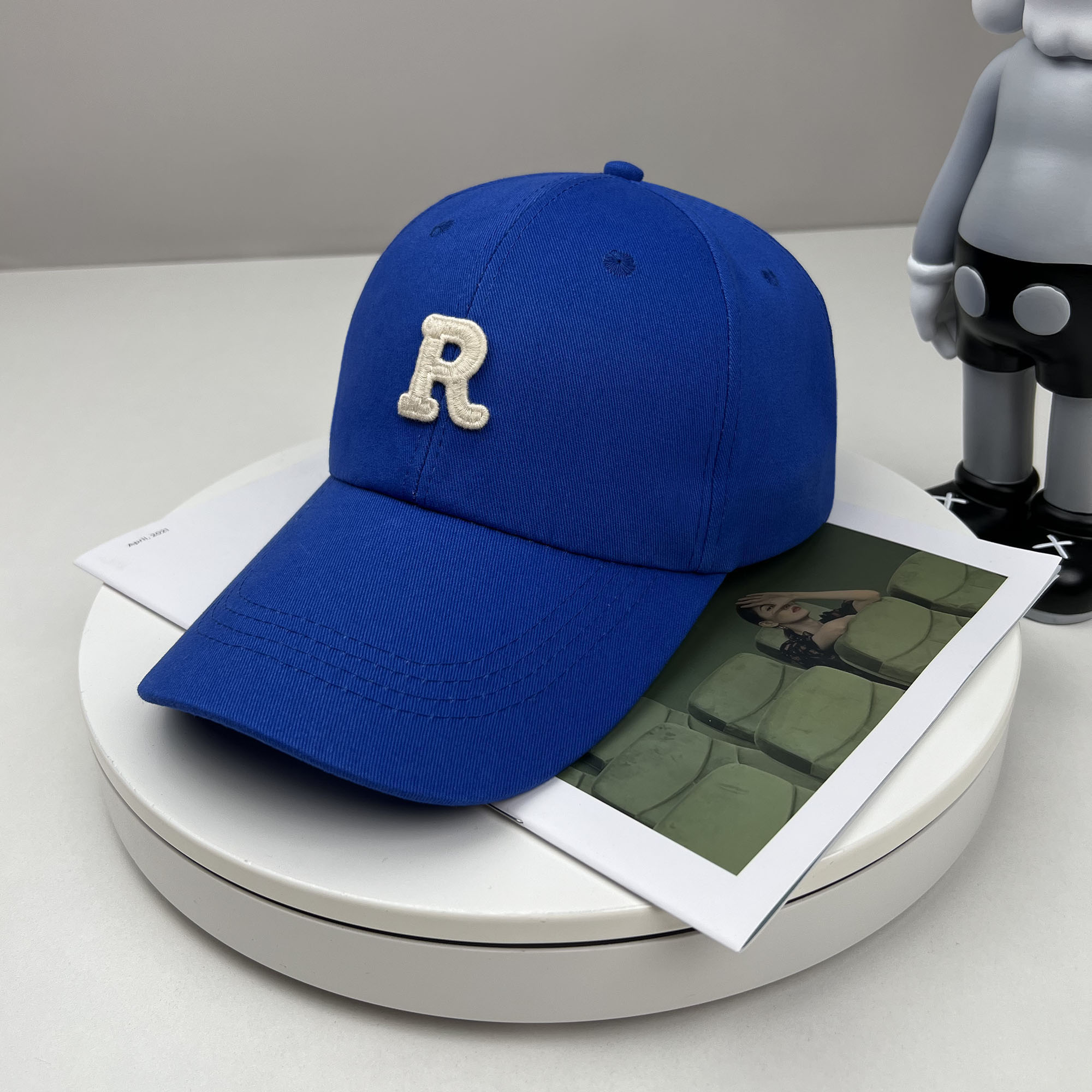 R mark sapphire blue