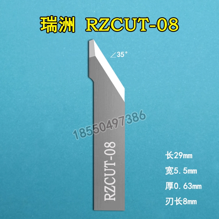 Máy cắt Ruizhou lưỡi rung RZCUT- 01 09 19 27 36 90 Số 140 máy chống dao khắc mũi phay cnc mũi cnc cắt gỗ Dao CNC