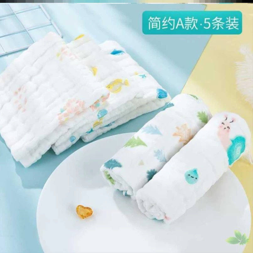 Em bé sơ sinh khăn nước bọt trẻ sơ sinh cotton cho bé ăn khăn dễ thương yếm trẻ mới biết đi thời trang - Cup / Table ware / mài / Phụ kiện