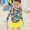 Đồ bơi bé gái phiên bản Hàn Quốc của bé gái chia nhỏ kiểu váy xù chống nắng dài tay áo tắm nhanh khô đồ bơi mùa xuân nóng bỏng váy trẻ em