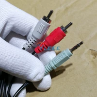 AAC-121 3,5 мм до сливы Audio Wire Sound Connection Line Public Audio Box Line
