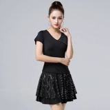 Летний комплект, танцующая юбка, короткий рукав