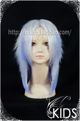 taobao agent [CCKIDS special preference] [Scarlet -colored film] Little Ling Format Division of Gradient Color Cosplay Wig