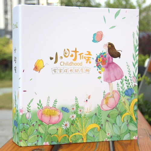 Фотоальбом, книга роста для новорожденных, DIY, подарок на день рождения