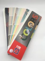 Новая версия цветной карты Libang Paint Paint Libang Fantasy Thousken Color Card 318 Обновление 368 Цветовое украшение внутренней расцветы стены.