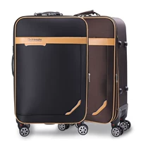 Hành lý vạn năng bánh xe kéo hộp 22 túi vải không thấm nước Oxford vải du lịch hộp da mềm nam và nữ 2 inch 26 vali samsonite