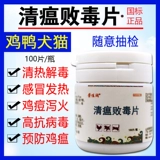 Ветеринарные препараты очищают таблетку чумы. Звери с курицей, курица, курица, утка, медицина гуси, собаки и спецэффекты кошек Противовирусное пероральное введение не может умереть