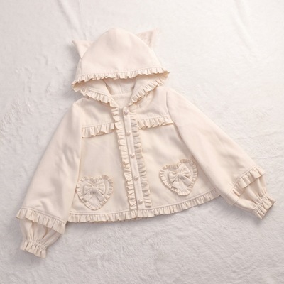 taobao agent Original autumn and winter soft and cute lolita sweetheart meow love Mominica thickened wild girl cute daily life