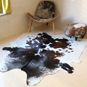 Tự nhiên toàn bộ da bò thảm da bò thảm trải sàn da động vật da động vật sofa đơn giản phòng khách phòng ngủ mẫu phòng