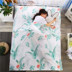 Du Lịch mùa hè Khách Sạn Bẩn Túi Ngủ Người Lớn Khách Sạn Trong Nhà Giường Đôi Đơn 100% Cotton Xách Tay Quilt Cover Túi ngủ