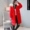 Chống giải phóng mặt bằng đặc biệt phá vỡ mã 2018 mới Hàn Quốc phiên bản lỏng lẻo lớn cổ áo lông thú dài xuống áo khoác nữ kích thước lớn thủy triều dày
