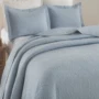 Chăn bông nắp che giường là một mảnh duy nhất của bông bông bông đã được rửa sạch bằng nước ba mảnh rắn là Continental - Trải giường chăn trải giường