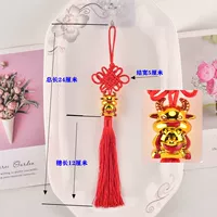 6 кулон золотых быков