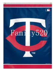 Товары с бейсбольной атрибутикой 外贸棒球明尼苏达双城球迷旗帜mlb minnesota