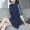 Đầm 2019 mới đầm voan nữ phiên bản Hàn Quốc của áo sơ mi dài cạp cao mùa xuân váy nữ - A-Line Váy