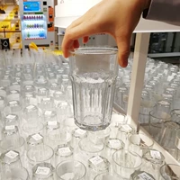 Бесплатная доставка ikekl чашка прозрачная стеклянная стакан пить чашка чашка чашка для молока чашка замороженного напитка чашка