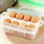 Đồ gia dụng nhà bếp Đồ dùng Hàn Quốc thực tế trứng nhỏ bảo quản hộp lưu trữ nhu yếu phẩm hàng ngày Dụng cụ nhà bếp - Trang chủ hộp nhựa đựng thực phẩm