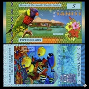 [Americas] thương hiệu mới UNC Nam Thái Bình Dương Ngân Hàng Quốc Gia 5 nhân dân tệ tiền giấy nhựa ngoại tệ tiền giấy
