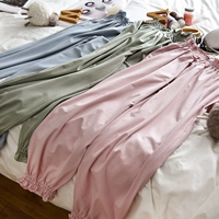 Hai trừ năm nhân dân tệ ngủ quần nữ mùa hè quần cotton lỏng phần mỏng mặc kích thước lớn quần short điều hòa không khí quần nhà quần quần mặc nhà cho nam giới