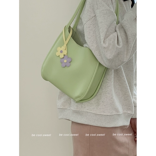 Свежая вместительная и большая модная брендовая сумка через плечо, коллекция 2021, в корейском стиле