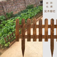 Антикоррозивный деревянный забор карликовой садовый сад забор садовой забор.