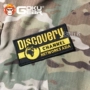 Hoa Kỳ discovery Discovery Kênh Chương Trình Thêu Ma Thuật Sticker Ba Lô Chiến Thuật Sticker Armband Morale Chương bán miếng dán ủi quần áo