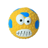 Желтый, футбольный, 7см