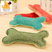 Loofah xương thú cưng răng hàm răng cắn đào tạo lông Teddy chó nhỏ chó mèo cung cấp - Mèo / Chó Đồ chơi