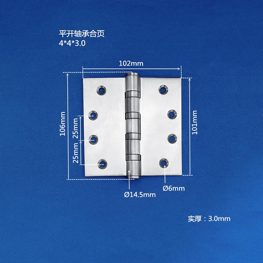 Thép Không Gỉ 304 Bản Lề Phẳng 3 Inch 4 Inch 5 Inch Cửa Gỗ Cửa Thép Chống Cháy Cửa Im Lặng Chịu Lực Gấp Lá Rời cách bắt bản lề cửa gỗ Bản lề cửa gỗ