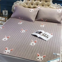 . Tencel ghế mềm gia đình điều hòa mat mát pad Trung Quốc giường băng lụa tơ tằm mat Tiansi mềm mat 1.8M vải - Thảm mùa hè nệm điều hòa