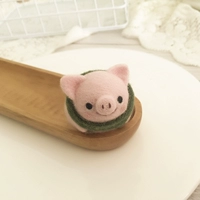 Шерстяной войлок ручной работы, подвеска для начинающих, набор материалов, DIY, антистресс, свинья