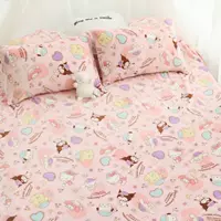 Мультяшное розовое зимнее коралловое удерживающее тепло одеяло для сна, наволочка для школьников, простыня, матрас