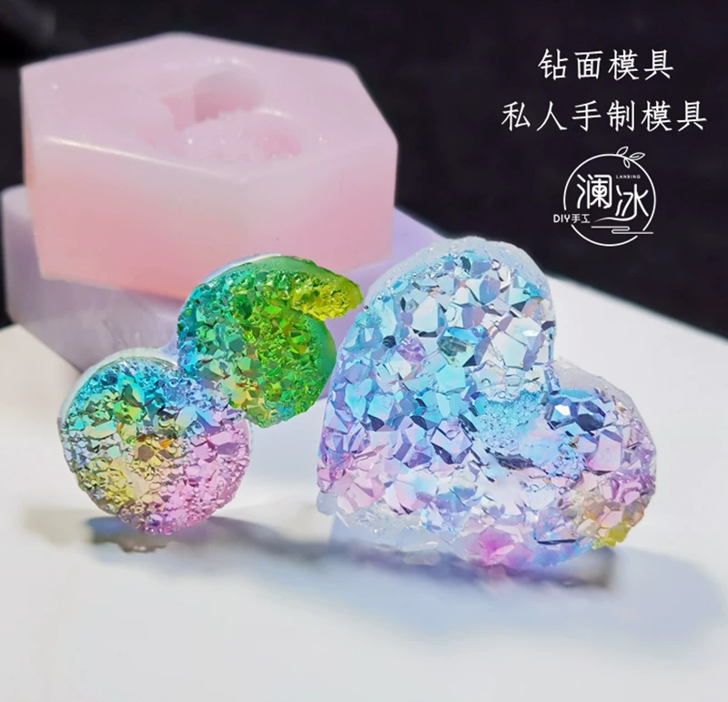 Лан Бинди форма для литья, персональный ручной mold, алмазная лицeвая форма, алмазная форма, форма огурца лица