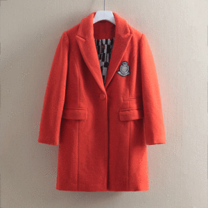 [魔] 2017 mùa xuân mới của Hàn Quốc phiên bản của chiếc áo khoác cổ vuông áo 007 thương hiệu cửa hàng giảm giá quầy để thu hồi quần áo của phụ nữ