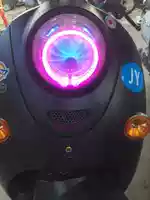 Phiên bản châu Âu của vua rùa nhỏ xe điện xe máy đèn pha lắp ráp đèn xenon đèn led đôi ánh sáng ống kính thiên thần mắt quỷ đèn trắng xe máy
