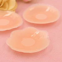 Silicone bơi cô gái vú quầng vú cai sữa núm vú dán núm vú chống chiếu sáng tự nhiên siêu mỏng cho con bú - Nắp núm vú miếng dán đầu nhũ hoa