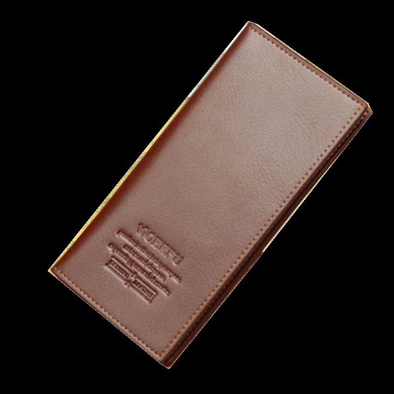 2019 nouvelle mode han édition longues homme portefeuille d'affaires décontractée porte-monnaie paquet de carte sac multi-carte peu molle en cuir bi-fold wallet