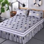 Bedspread giường váy một mảnh dày một năm 5 1 8 tám bộ của tạp dề bảo vệ bụi giường 1.8x2.0 m nhân với 2,2 m2 - Váy Petti váy giường