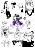 Баскетбол Куроко 6 сетов одного набора