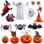 Thanh trang trí Halloween Đạo cụ mẫu giáo Hài hước Spooky Witch Pumpkin Charm Treo đèn lồng lớn - Sản phẩm Đảng / Magic / Hiệu suất 	đồ hóa trang người nhện