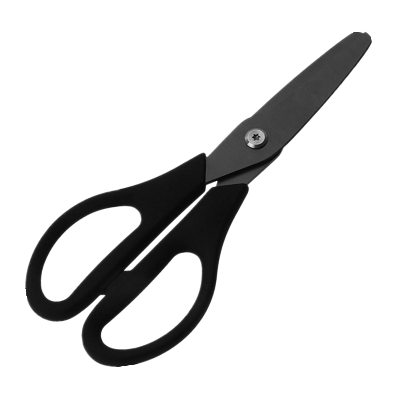 Black + Black Blade Large Scissorsceramics scissors Large Baby Food  Material scissors insulation special-purpose experiment Corrosion protection multi-function Industry Big size Scissors