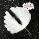 10 крылышек перья белые 10