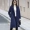 Amii tối giản chính thức của phụ nữ áo len chính hãng đường phố châu Âu và Hoa Kỳ dài thẳng 21634221 - Trung bình và dài Coat