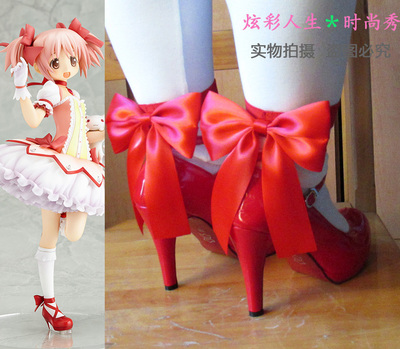 taobao agent Red footwear high heels, cosplay