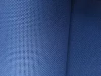 Чистая хлопковая джинсовая джинсовая ткань синяя синяя вышиваемая ткань DIY 14CT Full Cotton Grid ткань